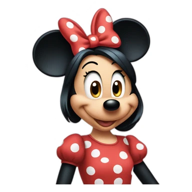  Classic Minnie Mouse  sticker