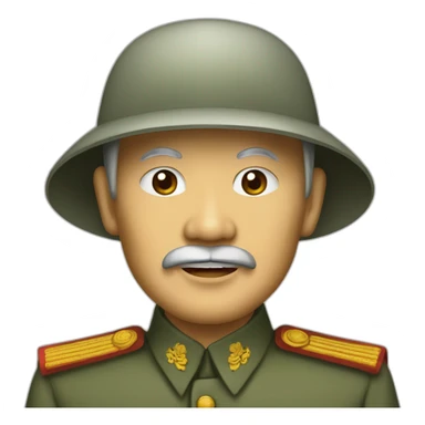 ho chi Minh, vietnam ruler sticker