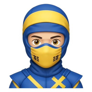 Ukraine, flash, ninja sticker