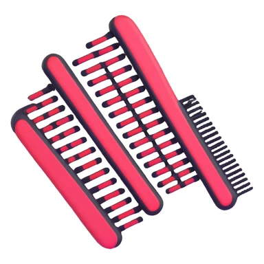 air cushion comb for hair with flexible base sticker