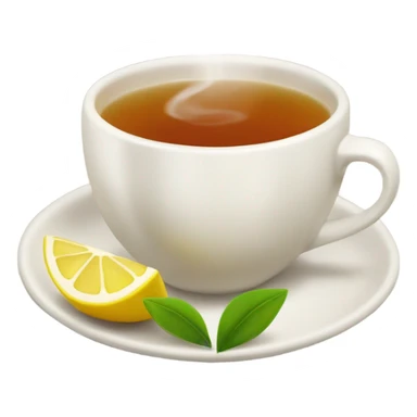 Hot cup of tea  sticker