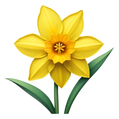 a Daffodil sticker