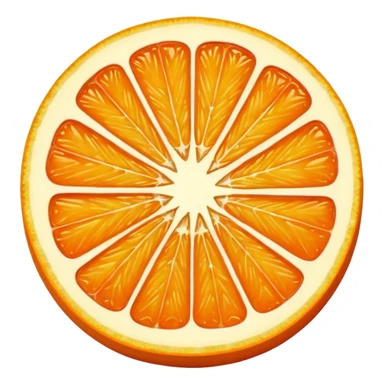 orange cut sticker