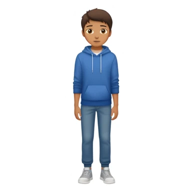 14 years old guy full body sticker