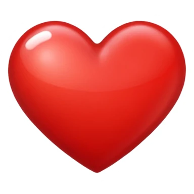 Real heart sticker