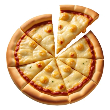 Domino's hand-tossed cheese pizza with garlic butter crust sticker