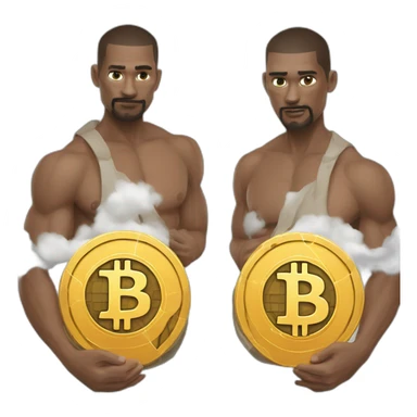 bitcoin vs eth sticker