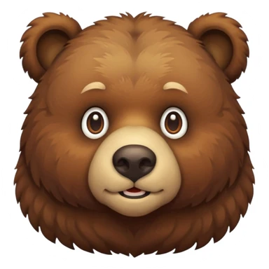 Brown bear aesthetic  sticker