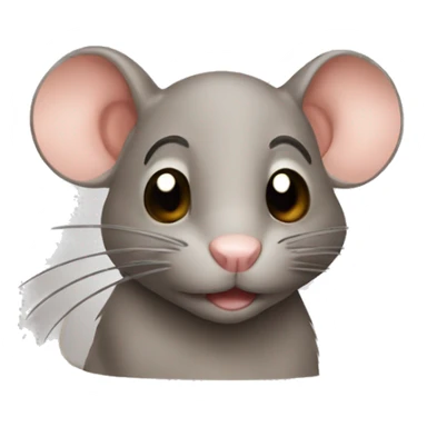Rat taupe sticker