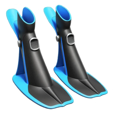  diving fins sticker