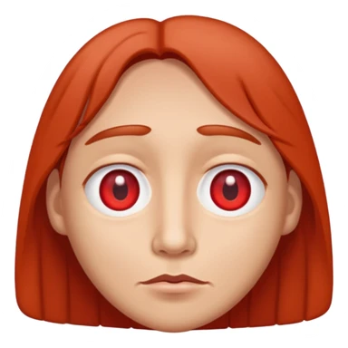 Dude that's real high with red eyes droopy eyes cheeks and Chong style sticker