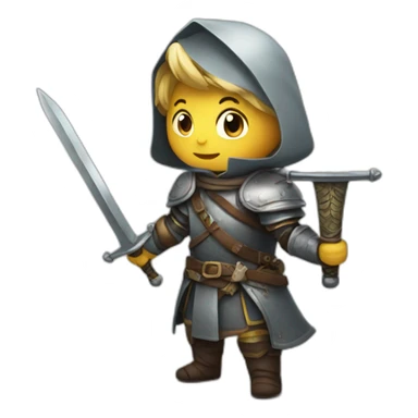 Cath With Sword sticker