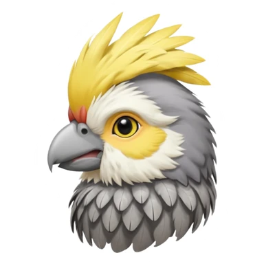 cockatiel bird sticker