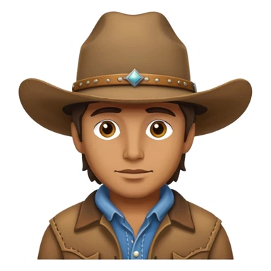 classic cowboy sticker