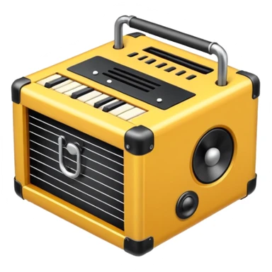 music sound box sticker