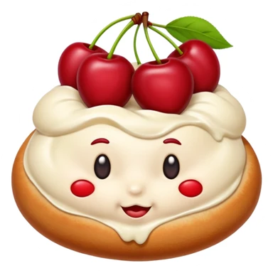 vareniki with cherries  sticker