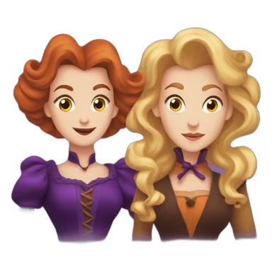 Hocus Pocus Winifred, sarah, and mary sanderson witches sticker