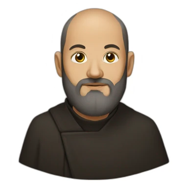 Orthodox monk sticker