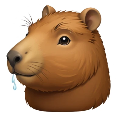 Capybara sticker