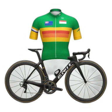 cycling world champion jersey sticker
