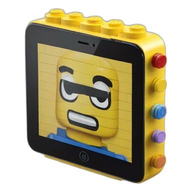 Lego AR phone sticker