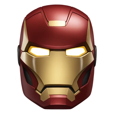 ironman with batmans mask sticker