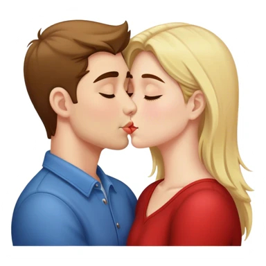 Kissing boyfriend sticker