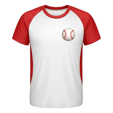 franela de beisbol sticker