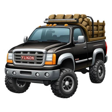 a Yukon truck  sticker