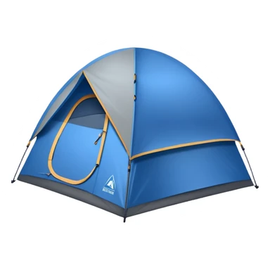 Hiking tent sticker