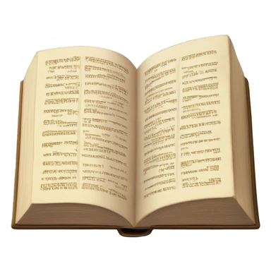 Bible, open book sticker