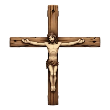 jesus's cross sticker