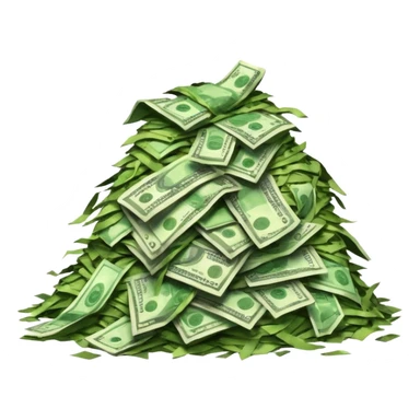 Shreading money sticker