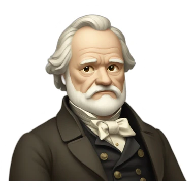Victor hugo sticker
