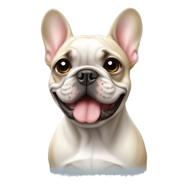 French bulldog sticker