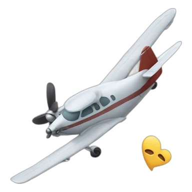 bear-fly-airplane sticker
