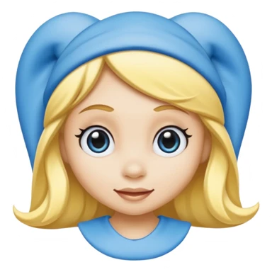 Smurfette sticker