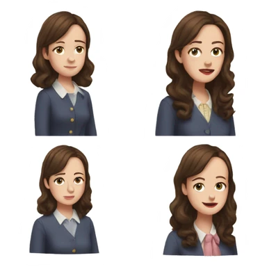 Rory Gilmore learning sticker
