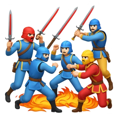 Total battle mobile game sticker