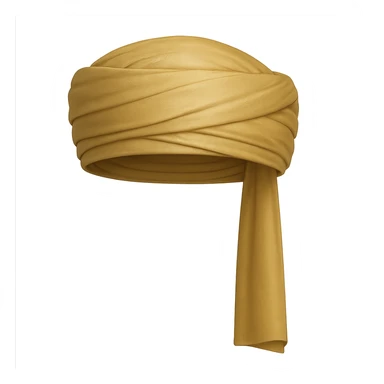 gold imama, simple and classic, minimal design, soft shine, realistic style sticker