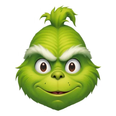 Sneaking grinch sticker
