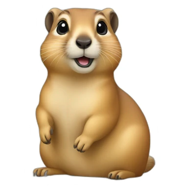 prarie dog sticker