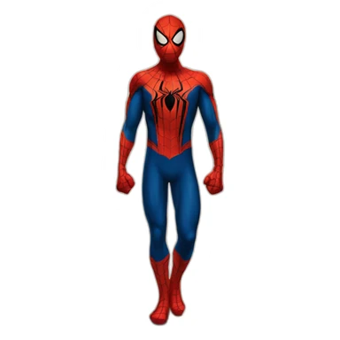 Spiderman in a Indian road sticker