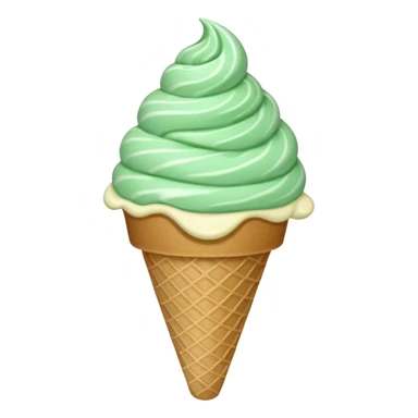 Mint Ice cream  sticker