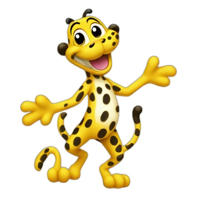 Marsupilami sticker