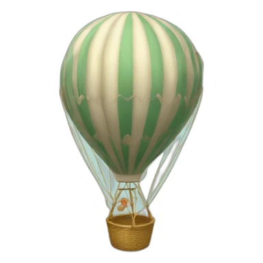 montgolfiere sticker