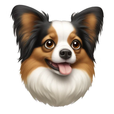 papillon avec cochon sticker