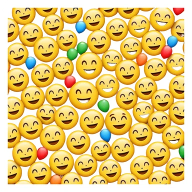 Emojili duvar kağıdı sticker