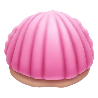 Pink concha sticker
