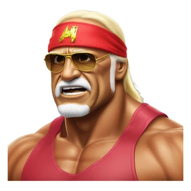 Hulk Hogan sticker